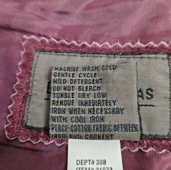 Brandon Thomas Mauve Suede Leather Maxi Skirt Size 4 Women's N86 - Picture 9 of 11